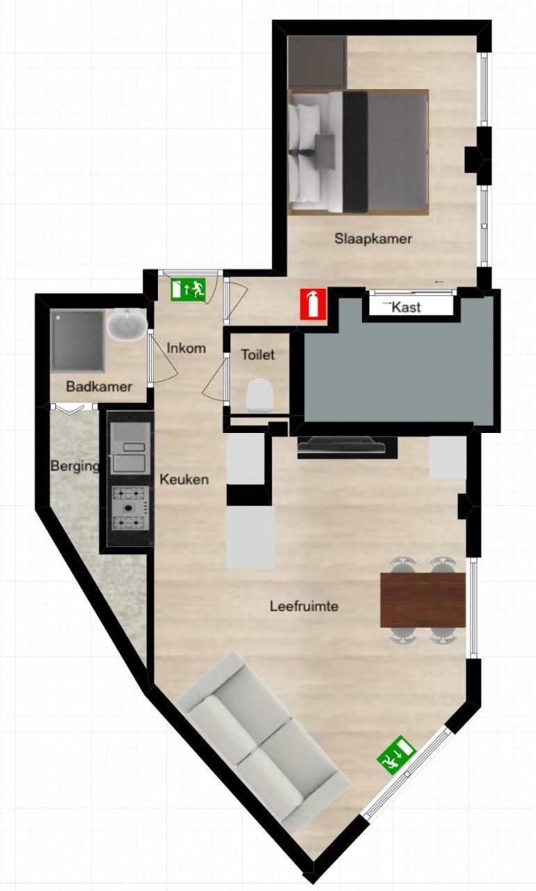 Sunny Bank Westende Zeezicht Appartement *